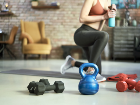 Fitness with Kettlebell