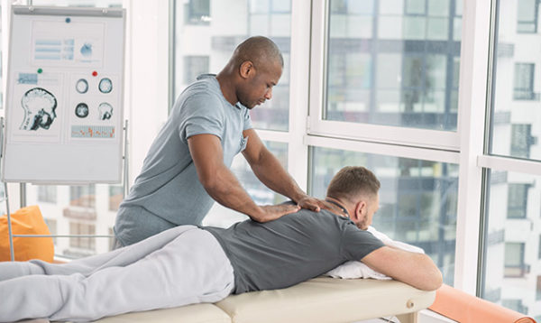 Massage: Upper Back Pressure, Hand & Foot Massage