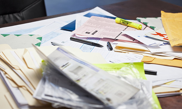 Organizing Paper Clutter