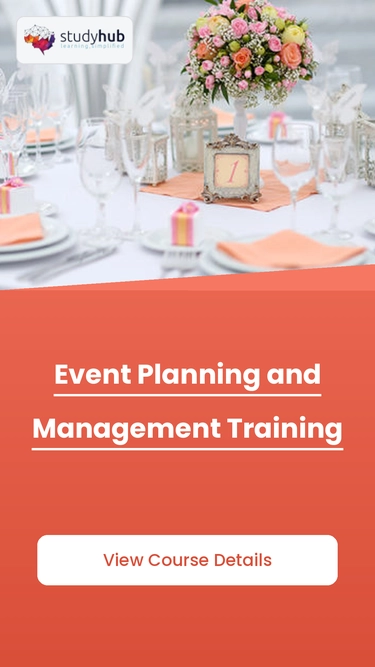 Event Planning and Management Training