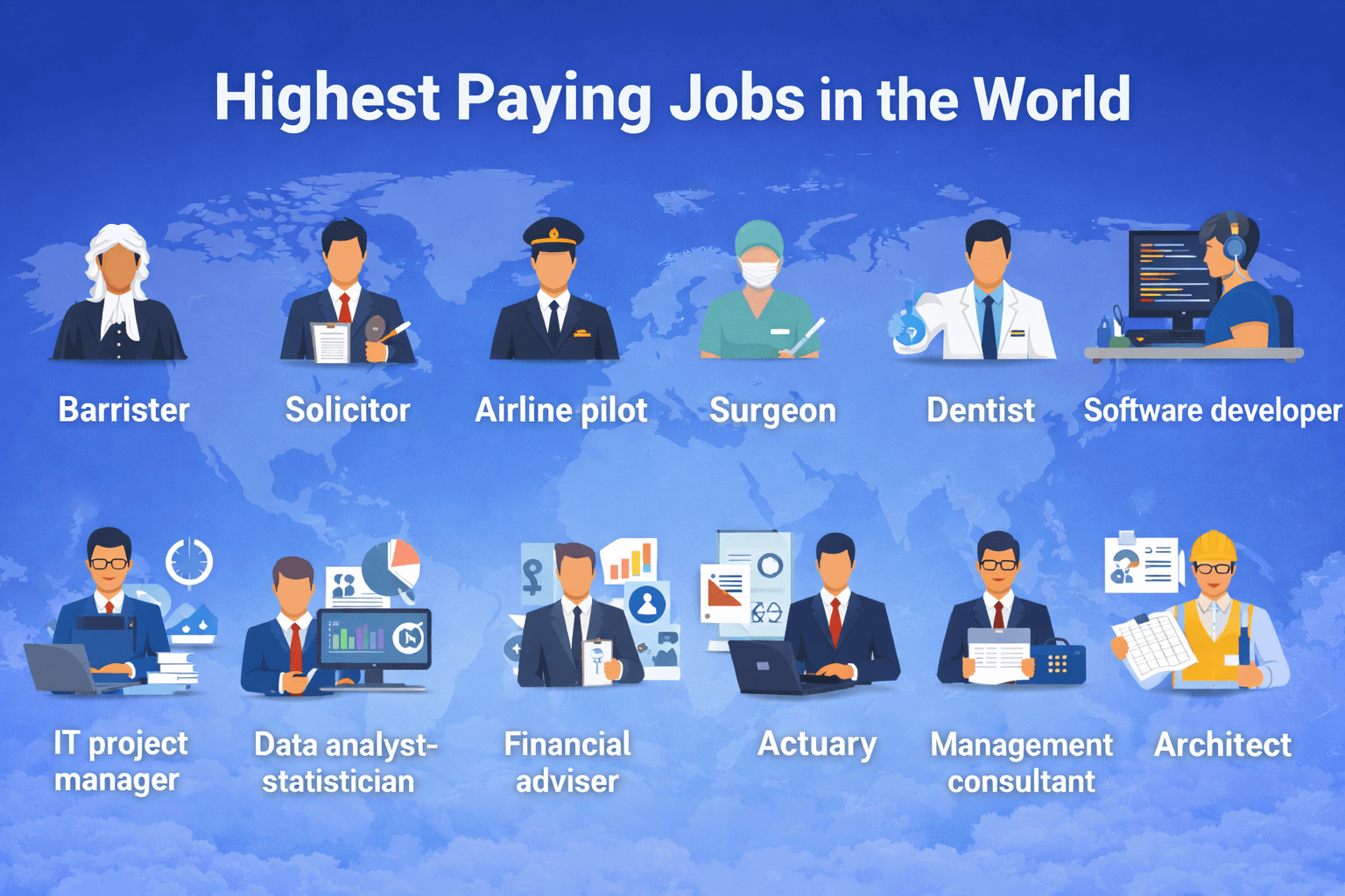 Highest Paying Jobs in the World (2026) – Job-Ready Career Paths