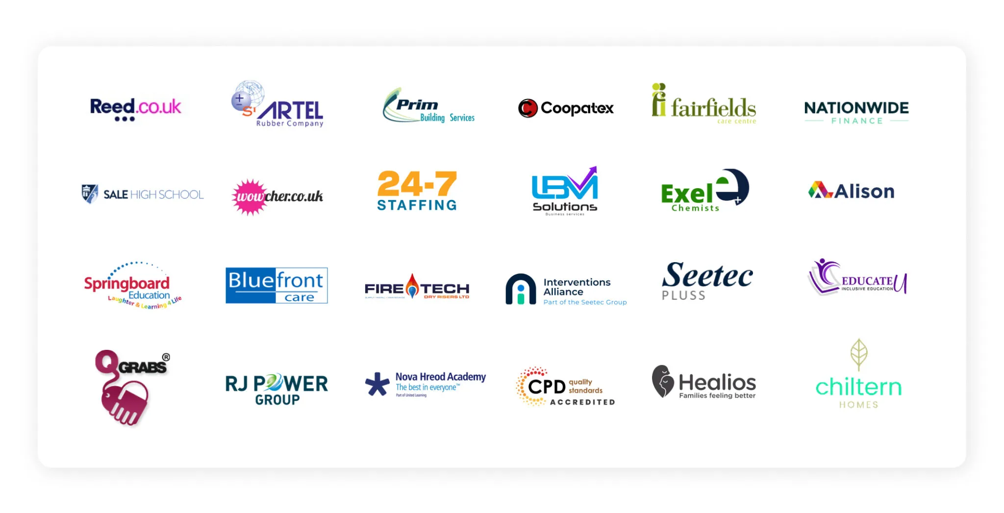 Web Partner Logo Banner