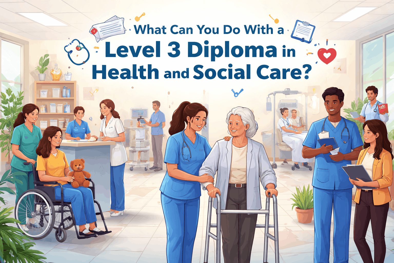 What Can You Do With a Level 3 Diploma in Health and Social Care?