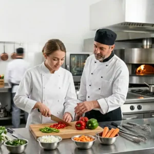 Commis chef training