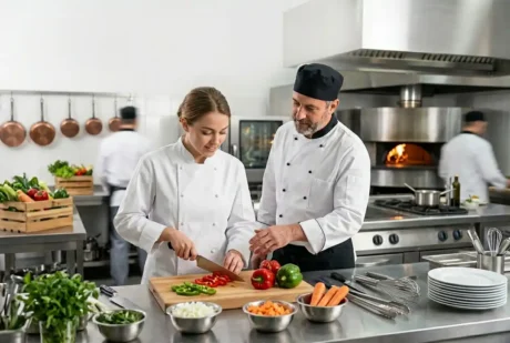 Commis chef training