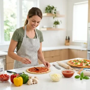 Easy Peasy Gluten Free Pizza
