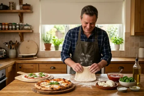 Italian Pizza At Home - Easy method